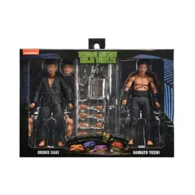TMNT Shadow Warriors Oroku Saki & Hamato Yoshi Figure 2-Pack