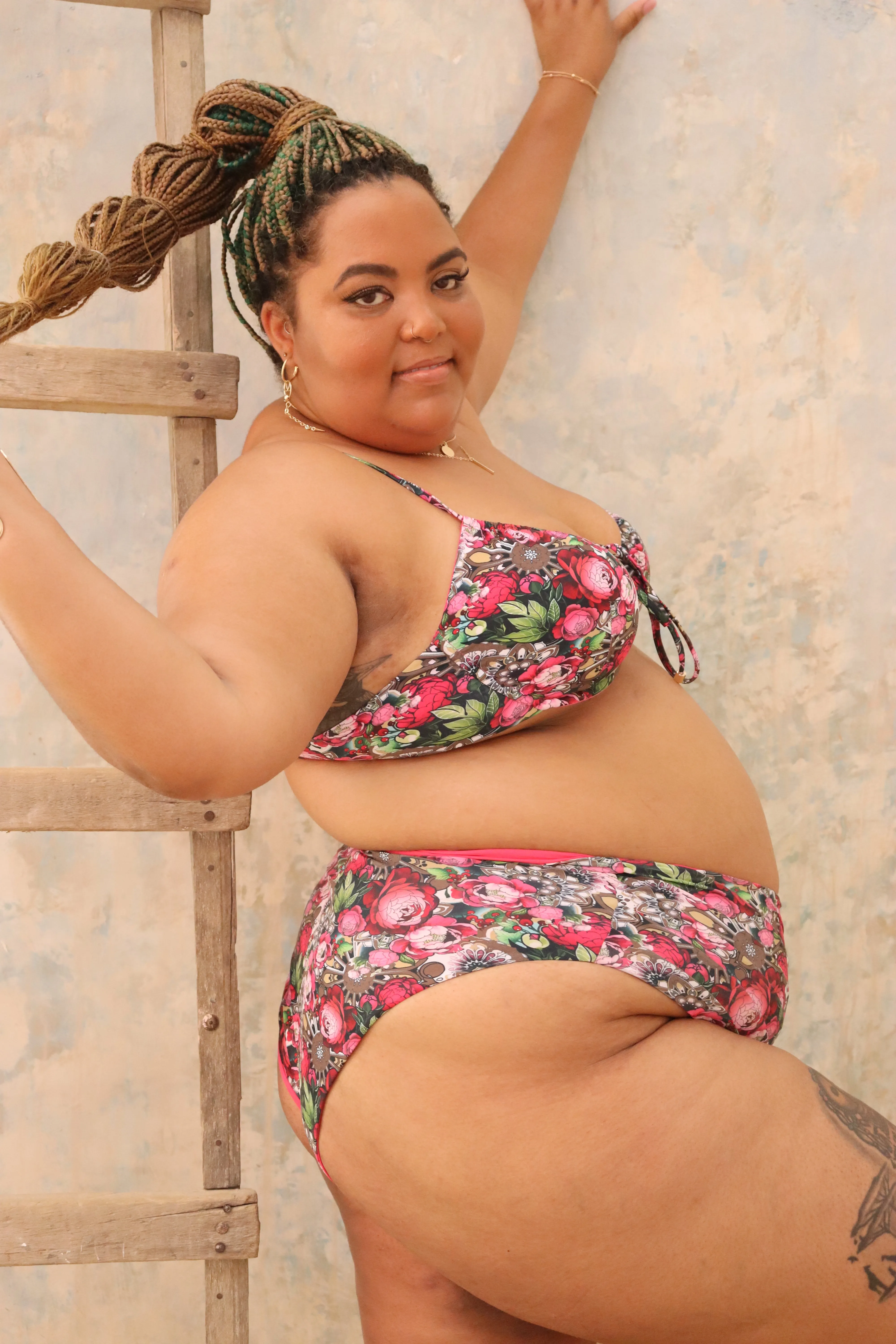 TULA Bottoms - MID CUT - DESERT ROSE