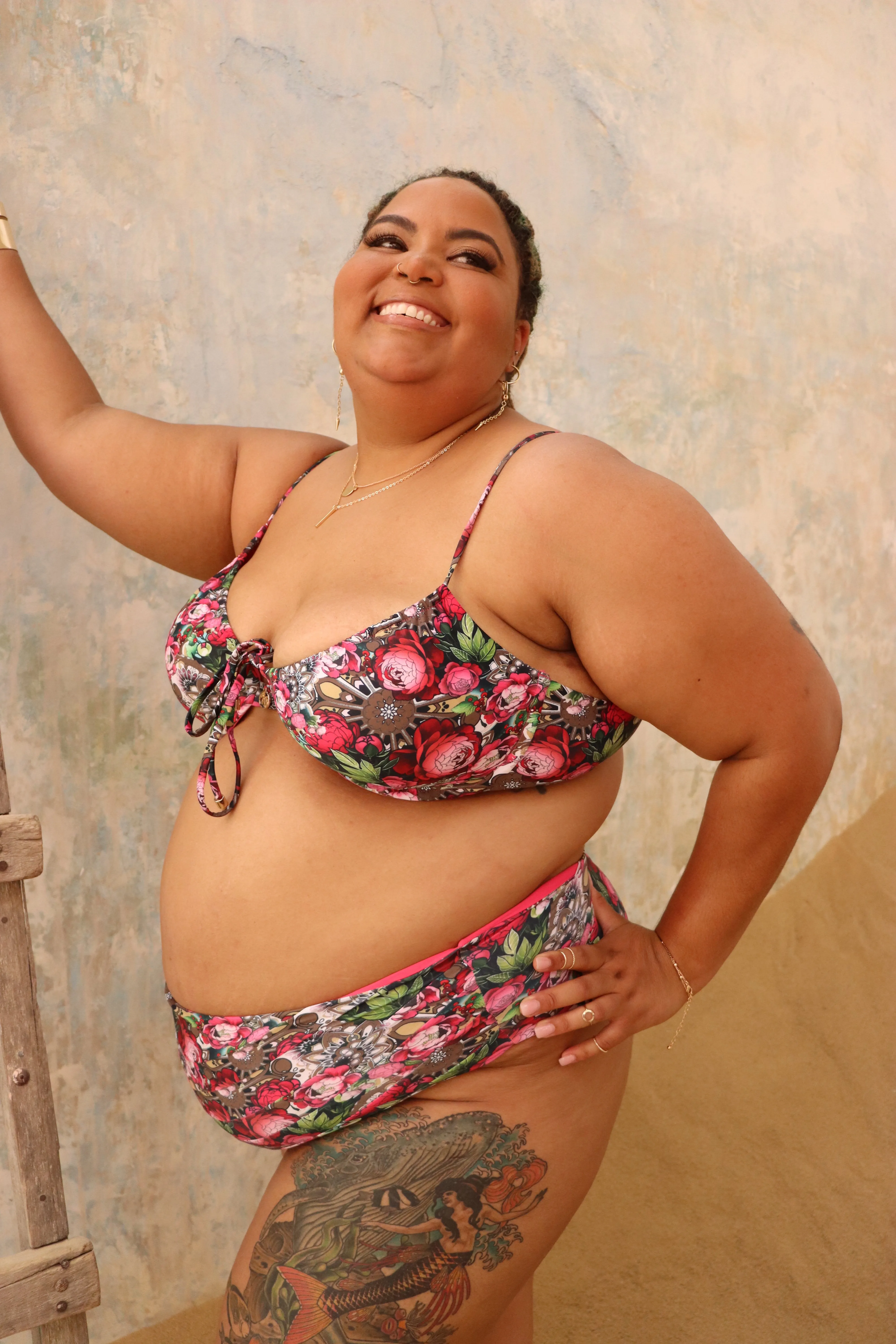 TULA Bottoms - MID CUT - DESERT ROSE