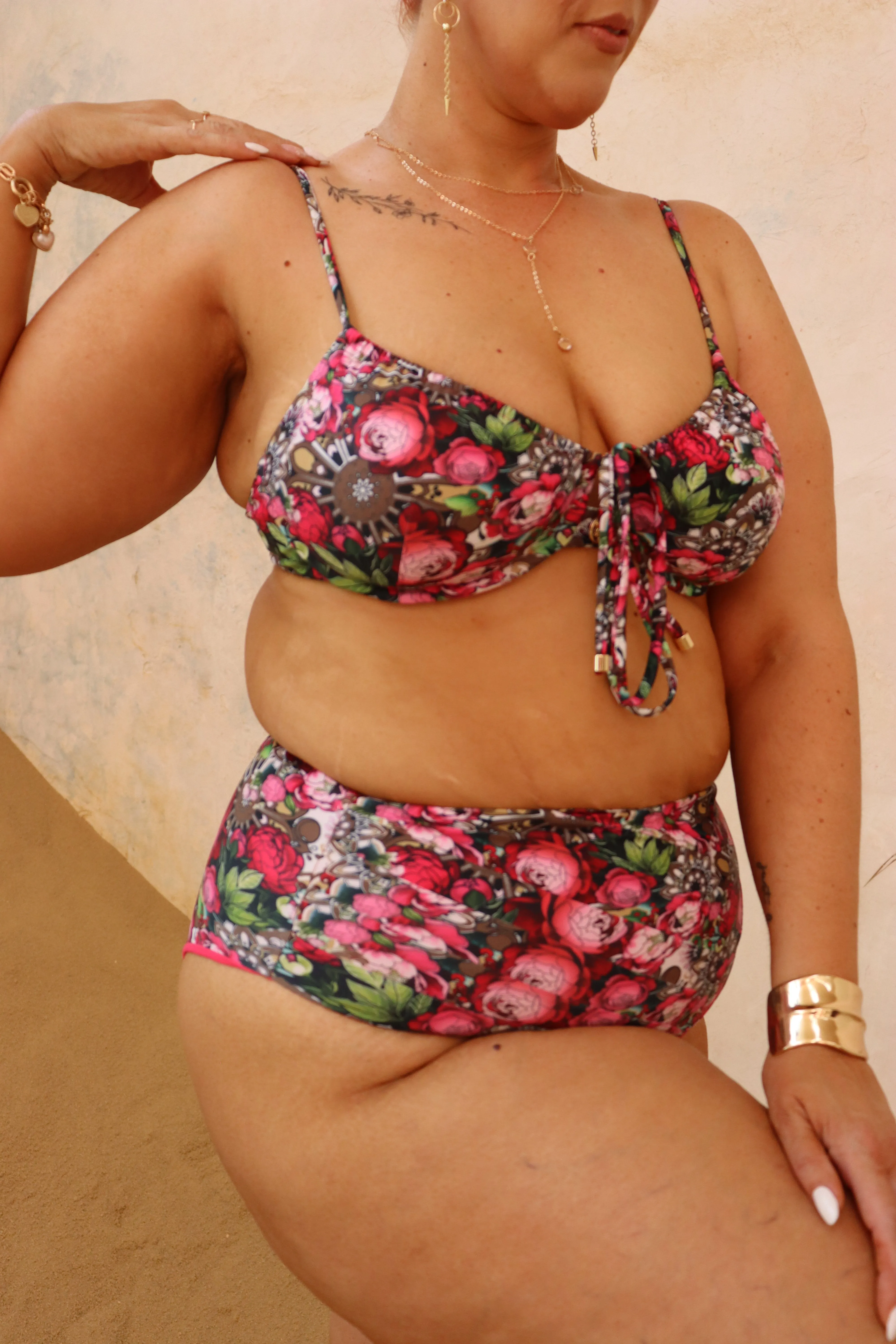 TULA Bottoms - MID CUT - DESERT ROSE