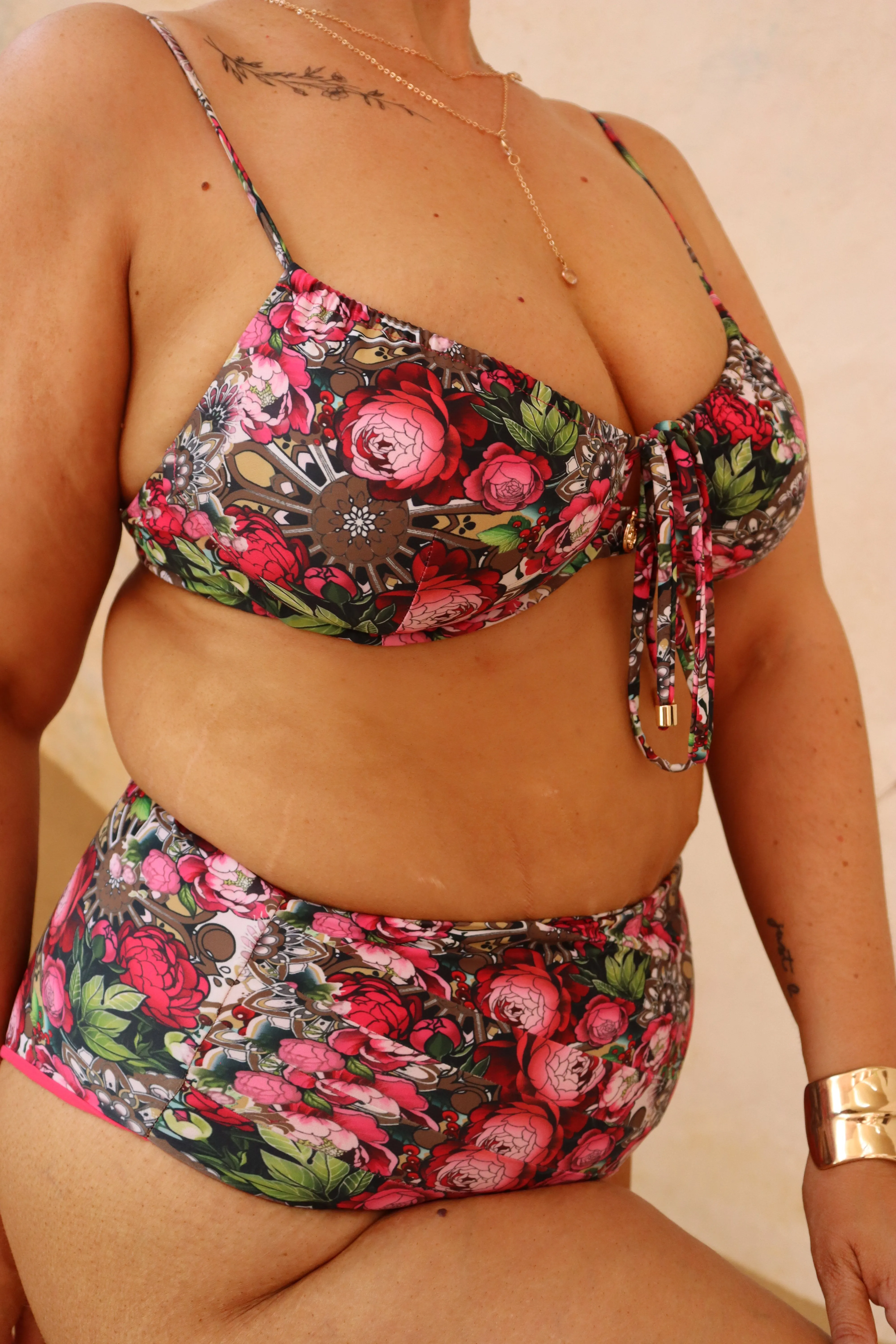 TULA Bottoms - MID CUT - DESERT ROSE