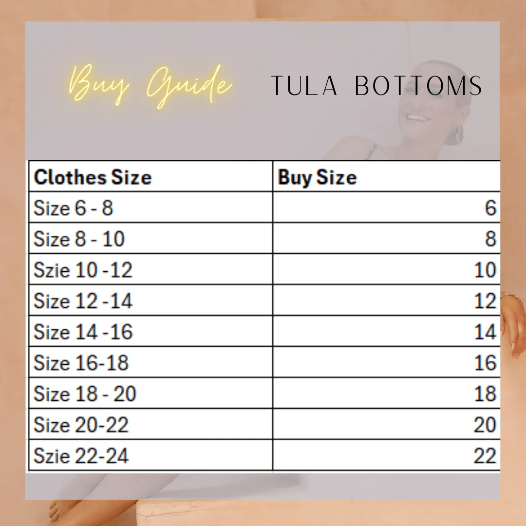 TULA Bottoms - MID CUT - DESERT ROSE