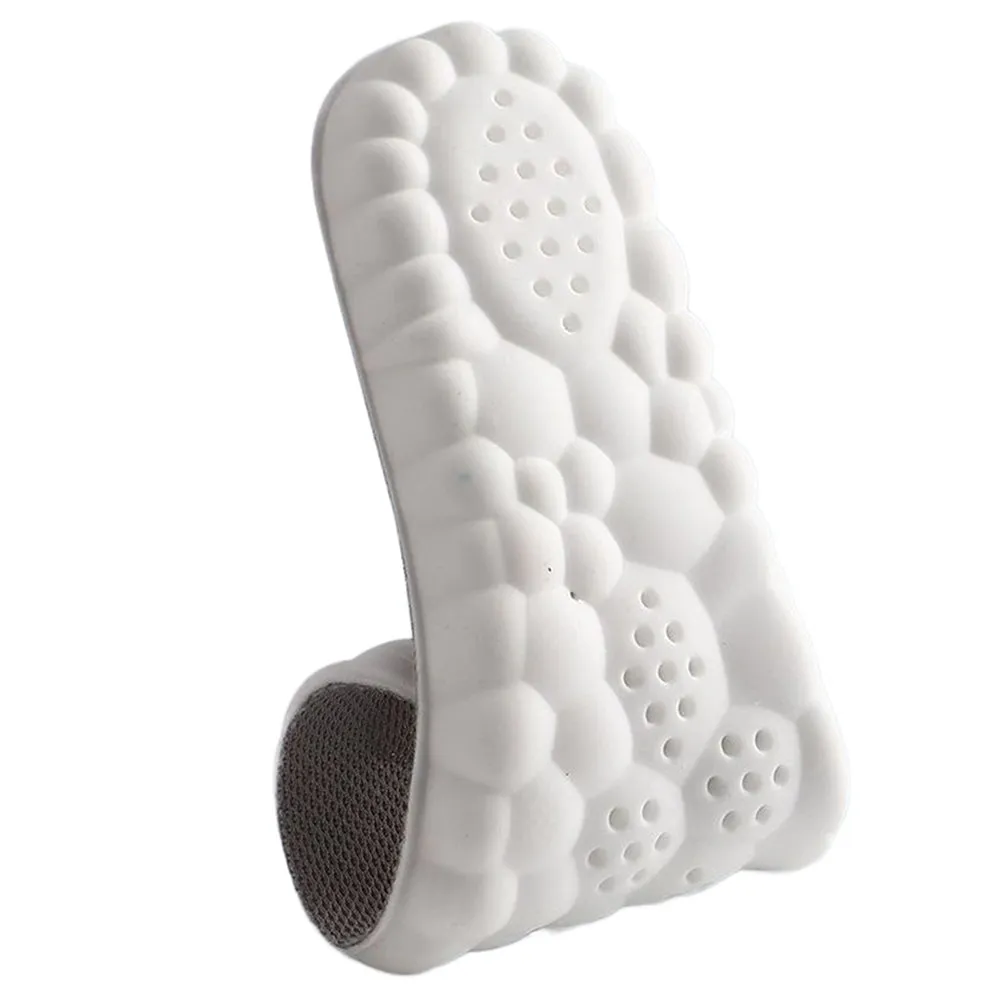 Two Pairs of 4D Shock Absorbing Pillow Insole Shoes Insole-3XL