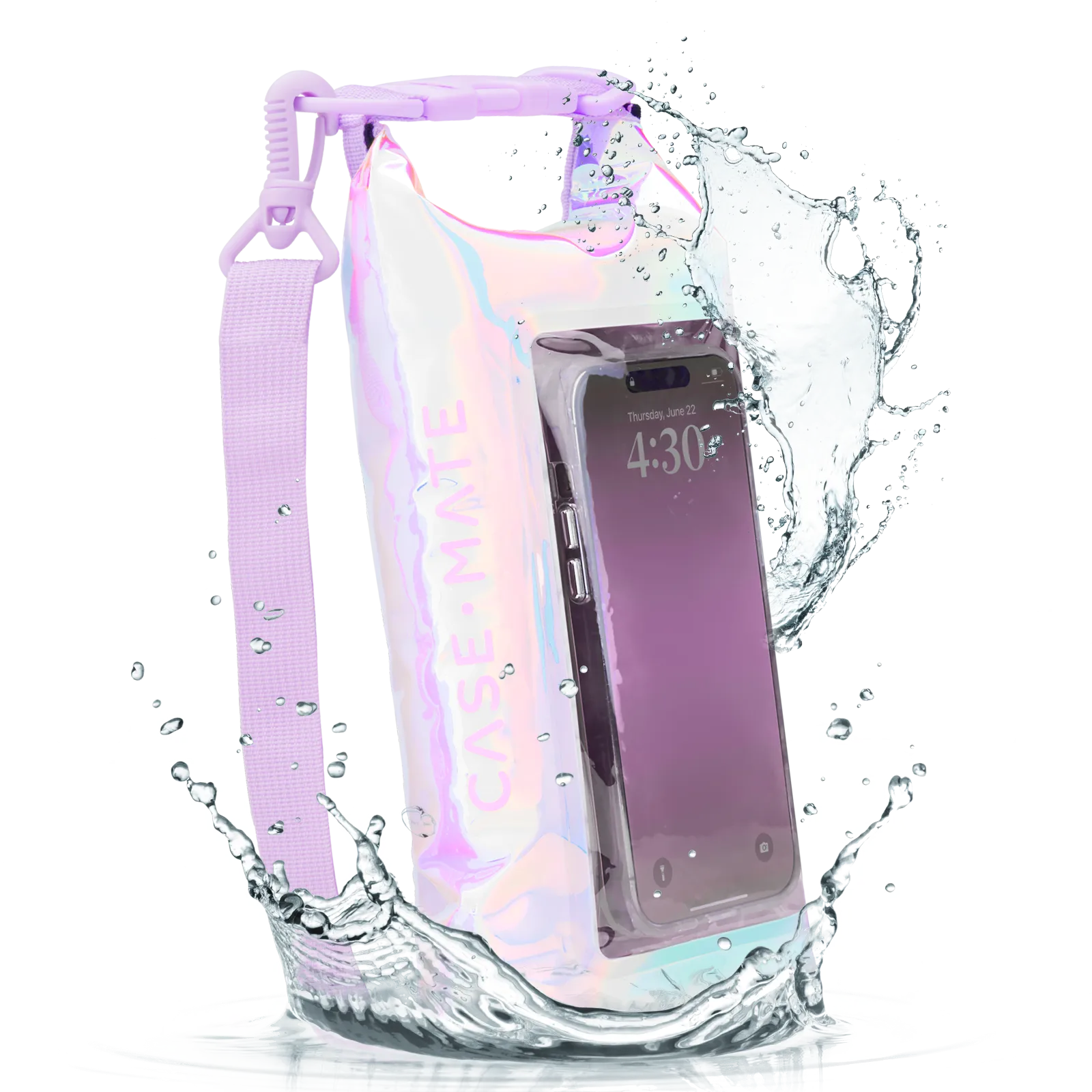 Waterproof Bucket Bag (Soap Bubble)