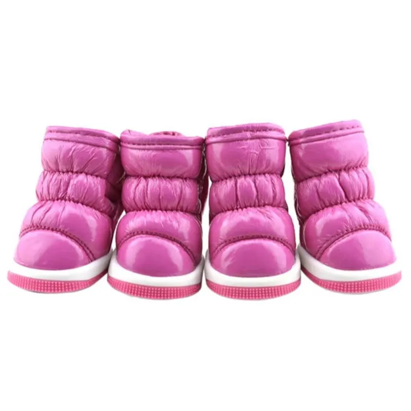 Winter Warm Fleece Puppy Pet Shoes