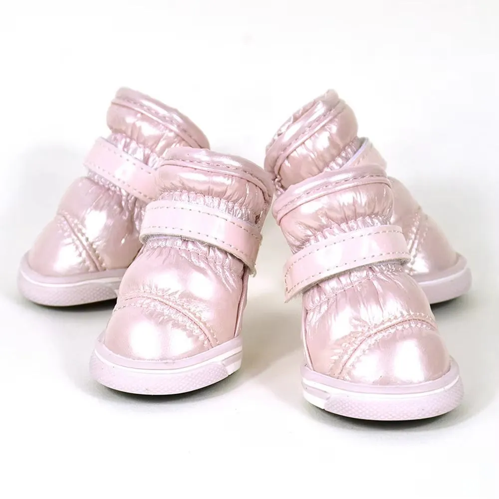 Winter Warm Fleece Puppy Pet Shoes