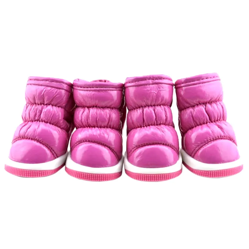 Winter Warm Fleece Puppy Pet Shoes