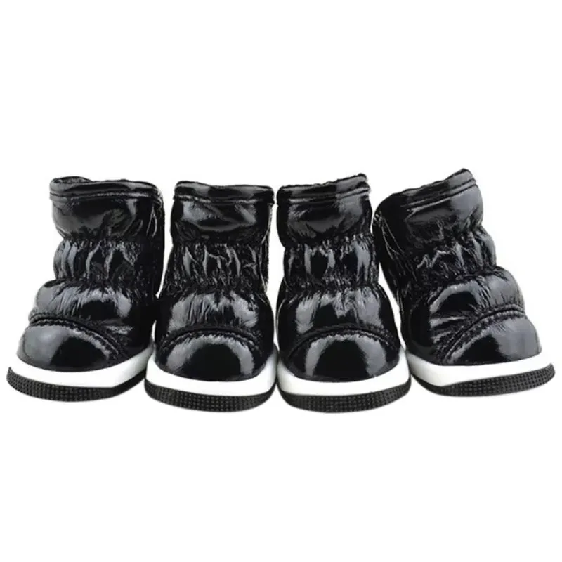 Winter Warm Fleece Puppy Pet Shoes