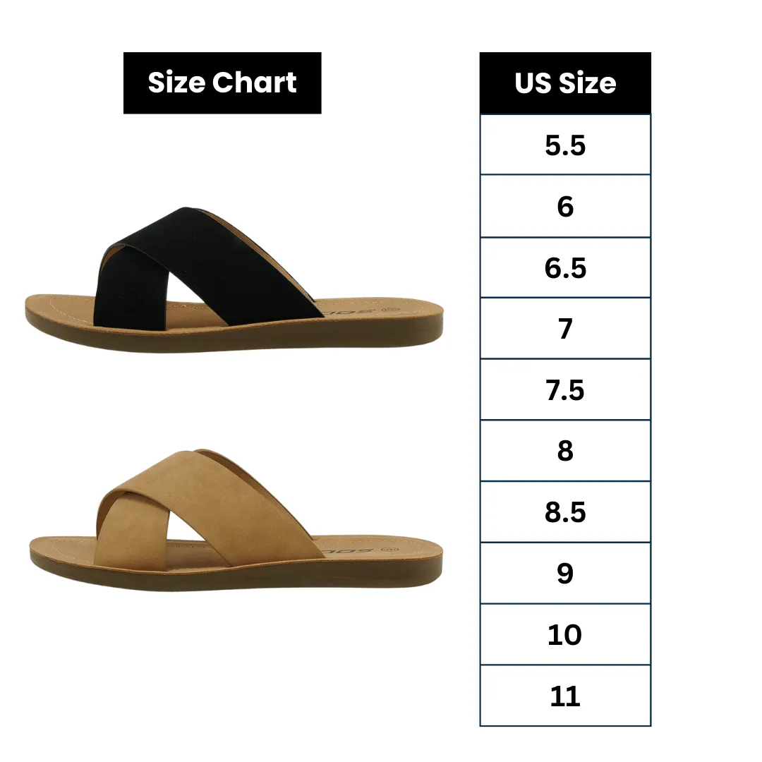 Women's Casual Criss Cross Sandals