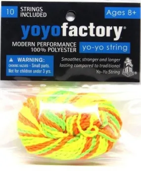 YoYoFactory Accessory Strings, 10 Pack